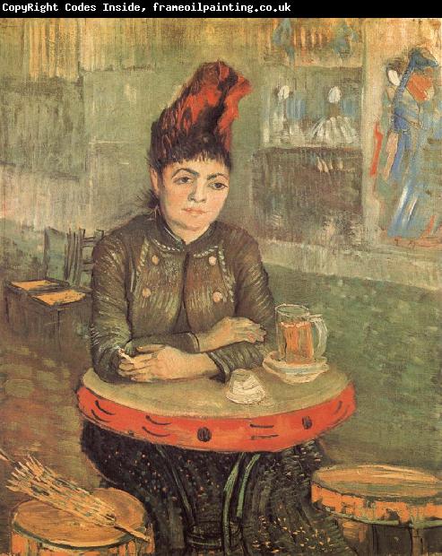 Vincent Van Gogh Agostina Segatori in the Cafe du Tambourin